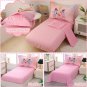 Pink Unicorn Toddler Bedding Set for Girls 4 Piece Flower Toddler Comforter Set