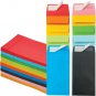 Colorful Cash Envelopes 120 Pack 3.5 X 6.5 Inch &acirc;�� Money Envelopes for Cash, 80 G