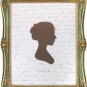 8X10 Inch Vintage Picture Frame, Elegant Antique Photo Frames with Glass Front,