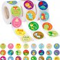 3 Rolls Motivational Stickers for Kids, 1500 Pcs Teacher Reward Stickers School