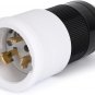 50 Amp Twist Lock Plug,50 Amp Generator Plug Male,125/250 VAC Generator Power Co