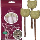 Cat Toys with Catnip: 3 Catnip Toys for Cats – Catnip Lollipop with Dental Clean