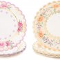 48-Pack Floral Paper Plates for Baby Shower (7 In)