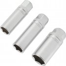 22891 3/8 Drive Magnetic Spark Plug Socket Set, Contains 5/8" (16 Mm), 9/16", an