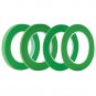 4 Rolls Fine Line Tape(Green), Fineline Masking Tape in 1/16, 1/8, 1/4 and 1/2 I
