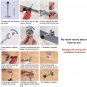 Door Stop, 6 Inch Long Doorstop Wall Mount Door Stopper Bumper with Mute Rubber