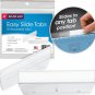 Easy Slide Tab, 1/3-Cut, Clear, 18 per Pack (64626)