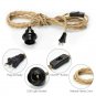 Industrial 15Ft Pendant Light Cord - Hanging Light Kit with Switch Plug in Vinta