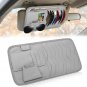 Car Visor CD Case Holder, Universal Sun Visor Organizer Pocket Storage Pouch wit