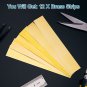 12 Pieces Brass Strip, Brass Shim Stock Assortment, 1" Width X 6" Length, 0.002"
