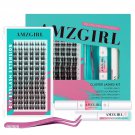 Diy Lash Extension Kit Lash Extensions Kits 84 Pcs Lash Clusters with Lash Glue,