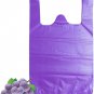 Plastic T Shirt Bags, Bolsas De Plastico Para Negocio, Durable Shopping Bags wit