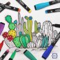4 Magnetic Dry Erase Markers Fine Tip Assorted Classic Colors Low Odor Whiteboar