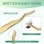 DIY Lash Extension Kit 168Pcs Lash Clusters Eyelash Extension Kit with Mascara