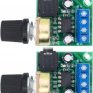 2Pcs LM386 10W Mini Power Amplifier Board Audio Amplifier Module DC 3-12V Volume