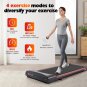 Walking Pad Treadmill under Desk Treadmill 2.5HP Foldable Treadmill with Remote