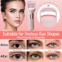 Heated Eyelash Curlers,Electric Eyelash Curler Heat W/Mascara,Hot Eyelash Heated