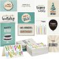 120 Pack Happy Birthday Cards Bulk with Envelopes, 12 Assorted Designs, Blank in