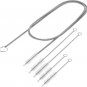 Long Pipe Cleaner and Straw Cleaner Brush Set, 1 Piece Long Tube Cleaning Brush,
