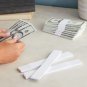 300 Pack Money Bands for Cash, Blank Self-Adhesive Currency Straps, Bill Wrapper