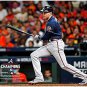 The Atlanta Braves Are World Champions. Freddie Freeman at the Plate during the