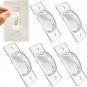 Light Switch Guard, 6 Pack, Clear Light Switch Lock, Child Proof Light Switch Co