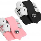Silicone Earphone Organizer Earphone Wrap Winder Headphone Cord Organizer Wrap W