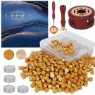 Wax Seal Stamp Kit, 357Pcs Wax Sealing Sets with Wax Beads, Seal Stamp, Wax Seal