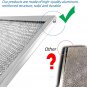 99010316 Range Hood Grease Filter 11 1/4" X 11 3/4" X 3/8" Fit for Broan Hood Ve