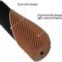 Bike Grips,Ergonomic Design Two-Color Rubber Bicycle Handlebar Grips Widen Holdi