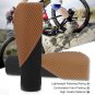 Bike Grips,Ergonomic Design Two-Color Rubber Bicycle Handlebar Grips Widen Holdi
