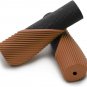 Bike Grips,Ergonomic Design Two-Color Rubber Bicycle Handlebar Grips Widen Holdi