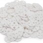 200 Pack White Plastic Balloon Clips for Sealing, round Balloon Tie Tool (1 Inch