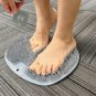 Shower Foot Scrubber Mat Back Washer Back Exfoliating Bath Wash Pad Wall Mounted