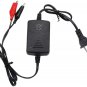 one 12V Sealed Lead Acid (SLA) Battery Charger 1300Ma, with Short Circuit Protec
