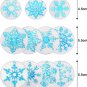 11 Pieces Snowflake Resin Molds Snowflake Silicone Moulds Snowflake Casting Soap