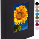 Photo Album 8X10 – 64 Photos for 8X10 Photo Album, Clear Pages, Linen Cover with