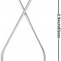 Tile Hooks T-Bar Clips for Office, Classroom, Home and Wedding Decoration, Hangi