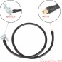 100Cm 39.37'' Tire Inflator Pump Hose with Locking Air Chuck for Car Motorcycle