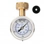 2" Glycerine Filled Stainless Steel Water Pressure Test Gauge, 0-200 Psi/Kpa, 3/