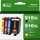 910XL Ink Cartridges Combo Pack Compatible for HP Ink 910 XL Compatible with Off