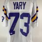 RON YARY SIGNED"HOF 01" AUTOGRAPHED JERSEY JSA COA VIKINGS FOOTBALL