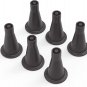 6Pcs Bed Frame Feet, Tall Sturdy Cone Shaped Legs,Prevent Sliding Plastic Bed Ri