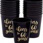 16 Pack Cheers to 60 Years Plastic Party Cups for 60Th Birthday Decorations, Ann