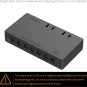 Guitar Pedal Power Supply 7 DC Output for 9V Effect Pedal Board with 2 AC Outlet