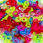 S Clips Connectors Rubber Connectors Refills for Loom Rubber Band for DIY Bracel