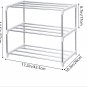 Stackable Small Shoe Rack, Entryway, Hallway and Closet Space Saving Storage and