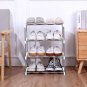 Stackable Small Shoe Rack, Entryway, Hallway and Closet Space Saving Storage and
