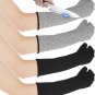 2 Pairs Forearm Protective Sleeves with Fingers Cut Resistant Sleeve Arm Level 5