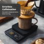 Digital Accurate Coffee Scale for Pour-Over Maker, with Timer for Great French P